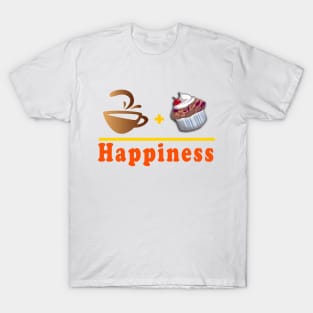 Coffee & Muffin - Happiness T-Shirt